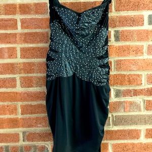 Bebe dress, black and size small. Worn once!